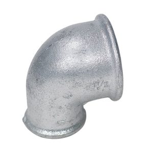 Bërryl i galvanizuar reduktues 90° 1" x 1/2"