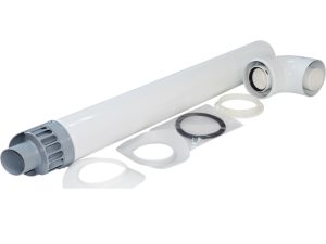 FONDITAL KIT COASSIALE Ø60/100 750 mm