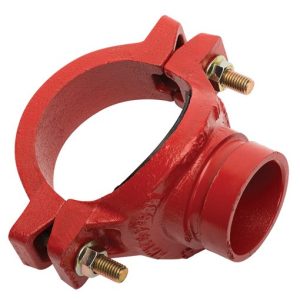 Tee reduktuese grooved 4" x 1 1/2"