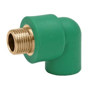 Bërryl 90° me filetë mashkull REPOLEN PP-R 20 × 1/2"