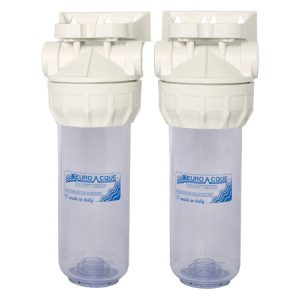 Euroacque filtër plastik 10” – 1” F